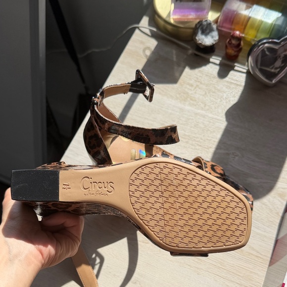 Circus by Sam Edelman Leopard Brown Heels - NWT Never been worn - Picture 7 of 13